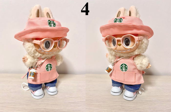 楽天市場】Labubu 服 ラブブ 服 ブランド 17cm 洋服 服装 衣装