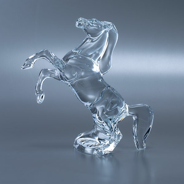 楽天市場】バカラ Baccarat フィギュア 置物 いななく馬 オブジェ