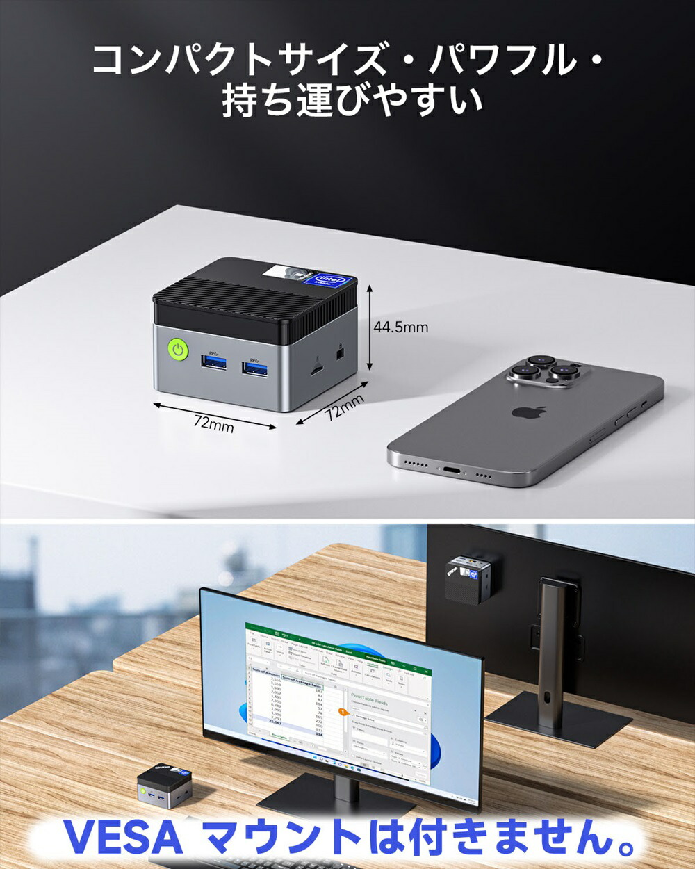 楽天市場】GMKtec G5 ミニpc 【Intel N97 DDR5 12GB 512GB SSD】mini