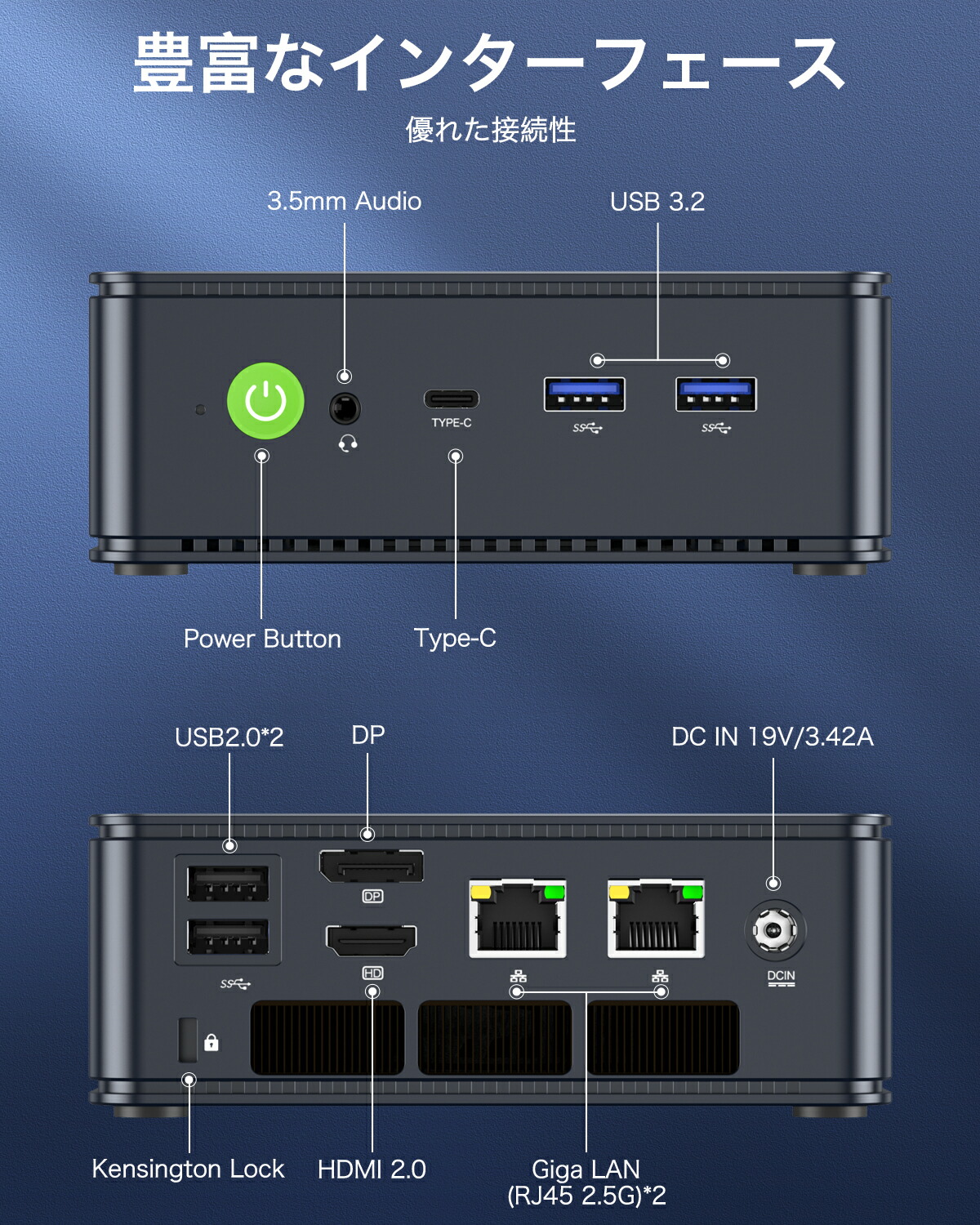 楽天市場】GMKtec M5PLUS ミニPC【 AMD Ryzen7 5825U 16GB+512GB】最大