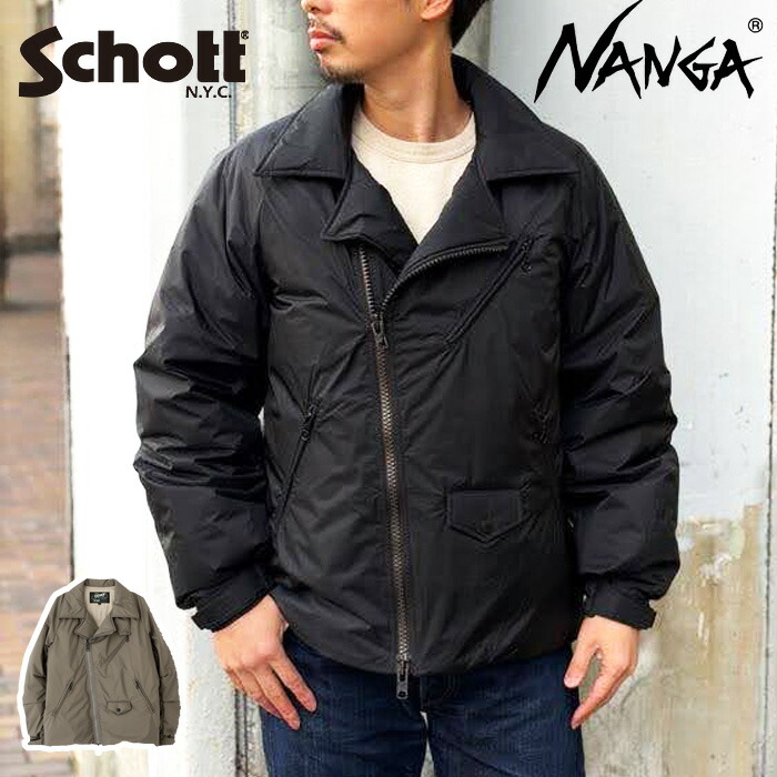 楽天市場】SCHOTT x NANGA ショット ×ナンガ 782-5253004 AURORA