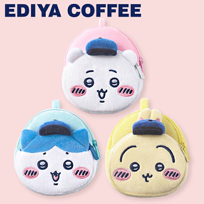 楽天市場】ちいかわ ぬいぐるみポーチ 3種 ちいかわ/ハチワレ/うさぎ