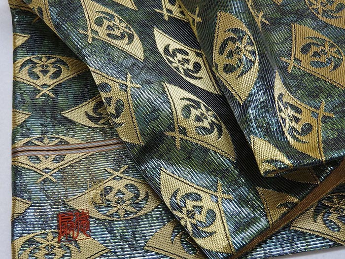 楽天市場】袋帯 藤林徳扇 創業三百余年 両面織 徳扇 扇之図 袋帯 （5f