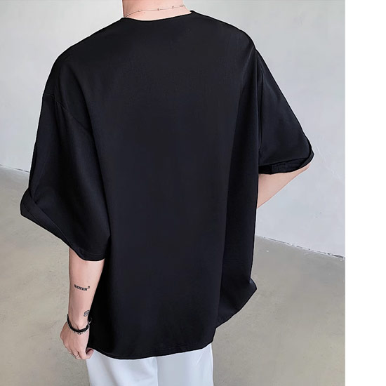 楽天市場】Tシャツ メンズ Vネック モード系 Tシャツ メンズ V系