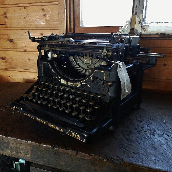 アンティークアンダーウッド No5 タイプライター UNDER WOOD Antique