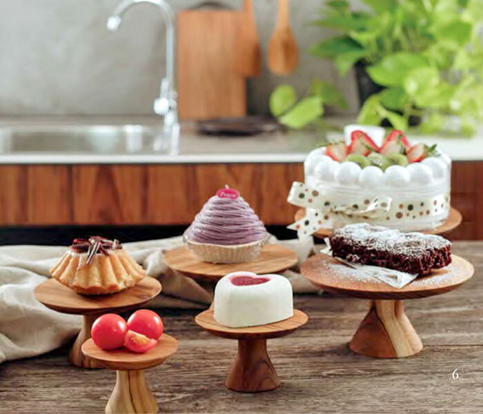 楽天市場】コンポート《φ18.5cm H8.5cm》チークウッド JFW-0006 木製