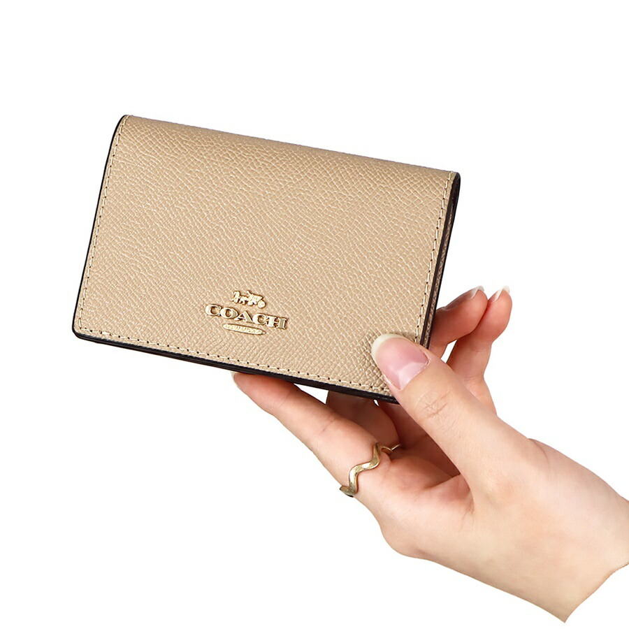 楽天市場】コーチ COACH 名刺入れ レディース メンズ レザー 無地