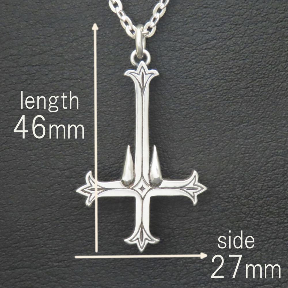 AVALANCHE 逆さ十字架 ネックレス ヘッド AVALANCHE 逆さ十字架