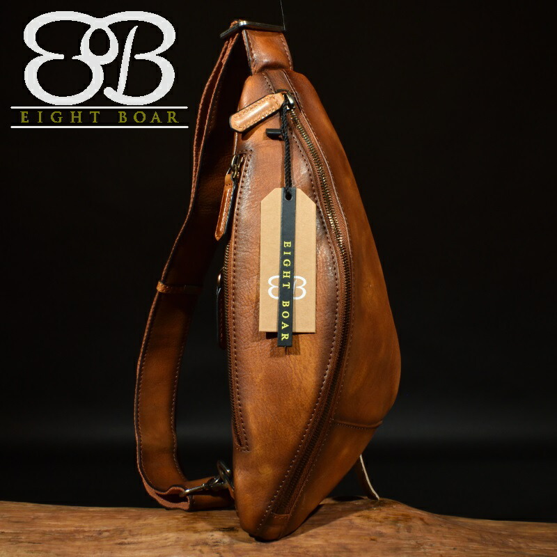 楽天市場】メンズ ボディバッグ 本革 小型 サコッシュ ミニバック