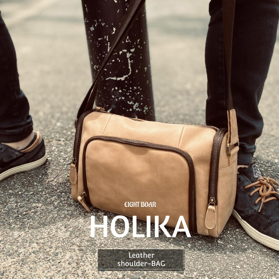 楽天市場】HOLIKA メンズ バッグ ショルダーバッグ 本革 プレゼント