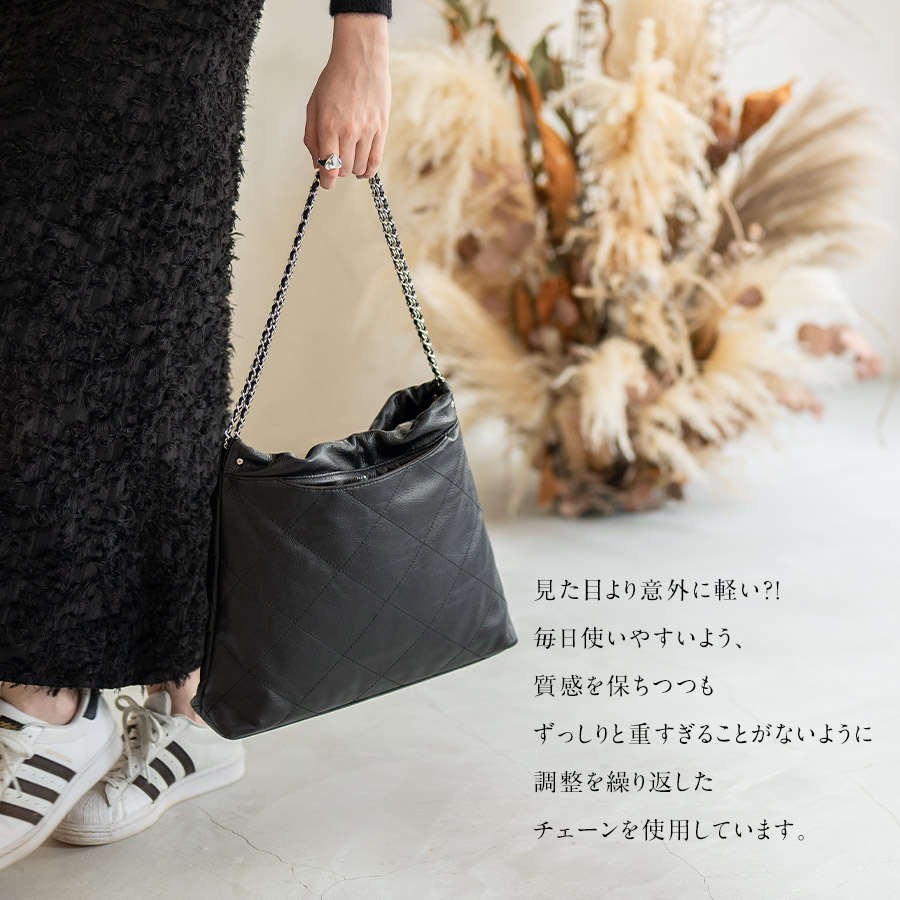 楽天市場】本革 チェーンバッグ ショルダーバッグ レディース