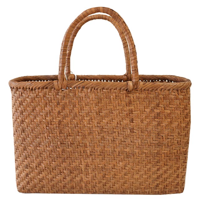 楽天市場】【SALE】かごや 山葡萄 かごバッグ やまぶどう 網代編み 籠