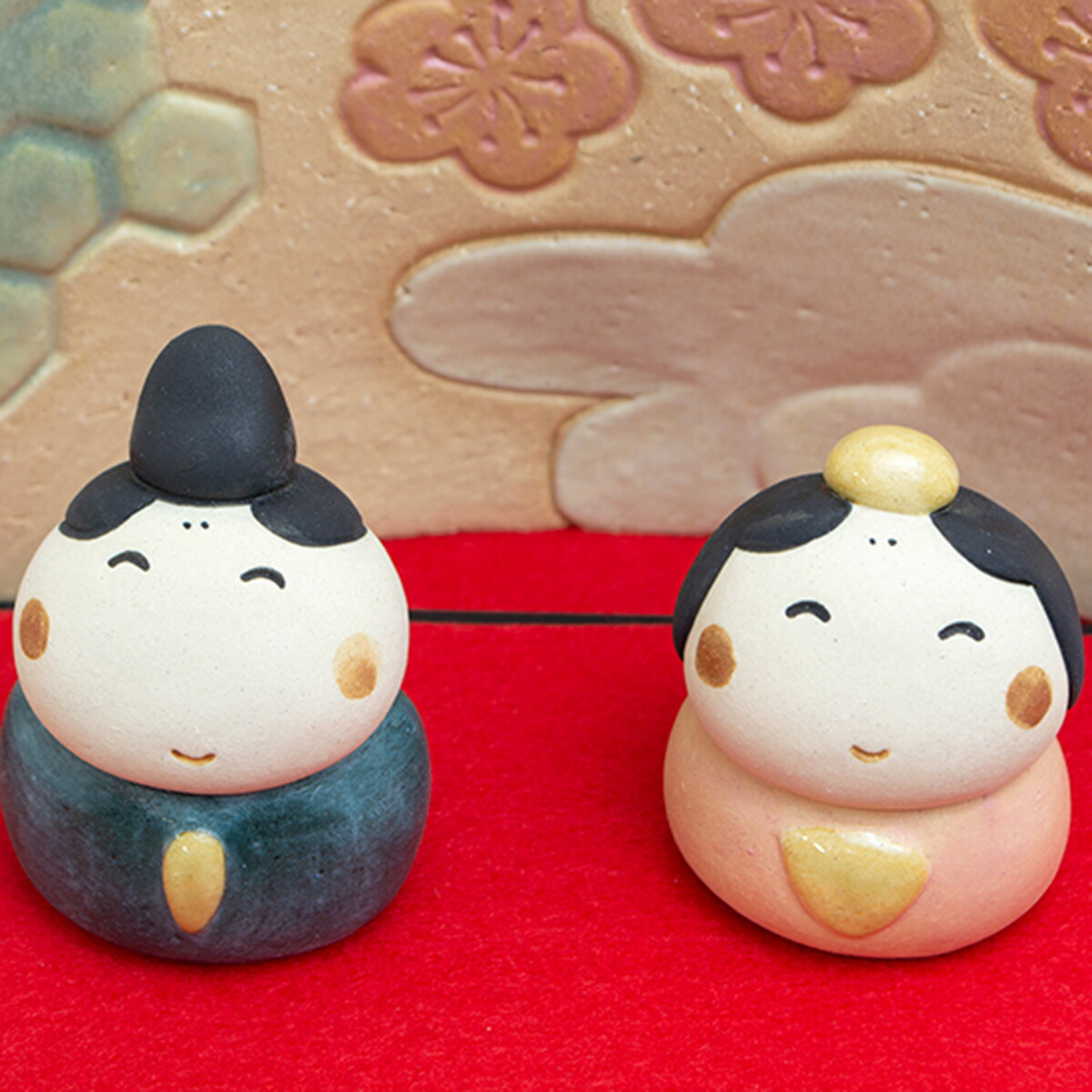 楽天市場】雛陶人形 ちっちゃい雛三段セット 羽田桂子（サバイディ