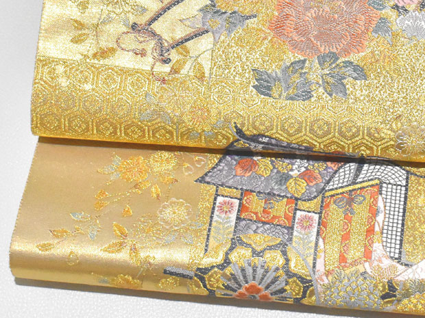 楽天市場】高級袋帯 本金箔 豪華 西陣織 長嶋成織物謹製 フォーマル用