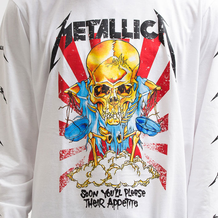 楽天市場】メタリカ tシャツ 長袖 ロンT metallica ロンT バンドT