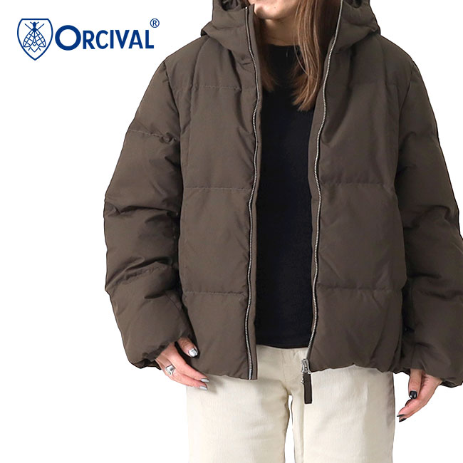 楽天市場】ORCIVAL オーシバル マットタフタ フード付き ダウン