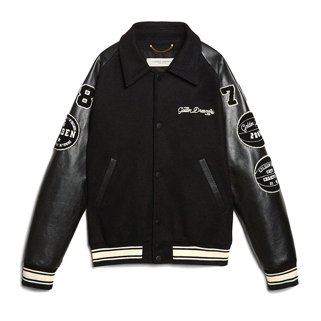 楽天市場】Golden Goose ゴールデングース ウール × レザー ワッペン