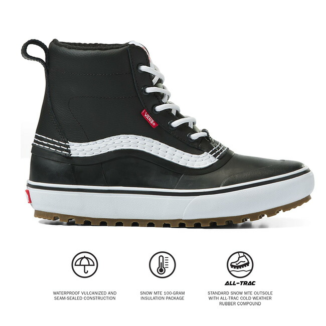 楽天市場】VANS バンズ MTE Standard Mid スタンダード ミッド BLACK