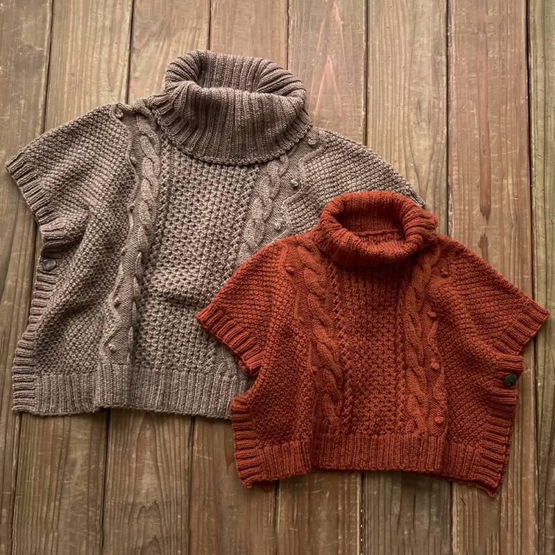 楽天市場】【 無料編み図公開 / 作品 】223AW-10 ポンチョ【214