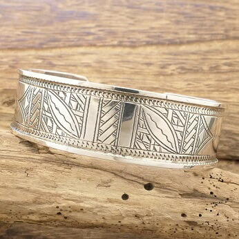 楽天市場】Tuareg Silver(トゥアレグ シルバー)バングル メンズ