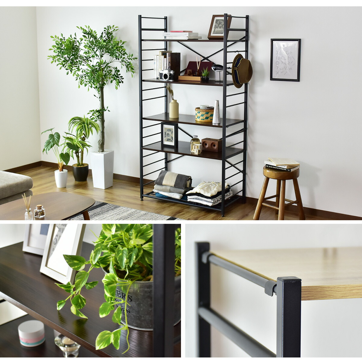 楽天市場】【クーポン15%off 3/1 00時〜24時】 ラック シェルフ 棚