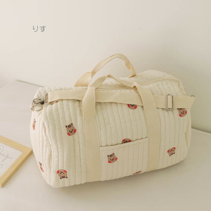 楽天市場】マザーズバッグ 斜めがけ 大容量 2way イブル キルティング