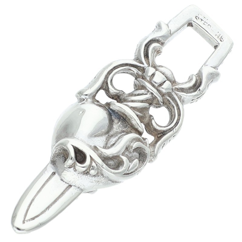 楽天市場】クロムハーツ ダガーハートペンダント（ネックレス