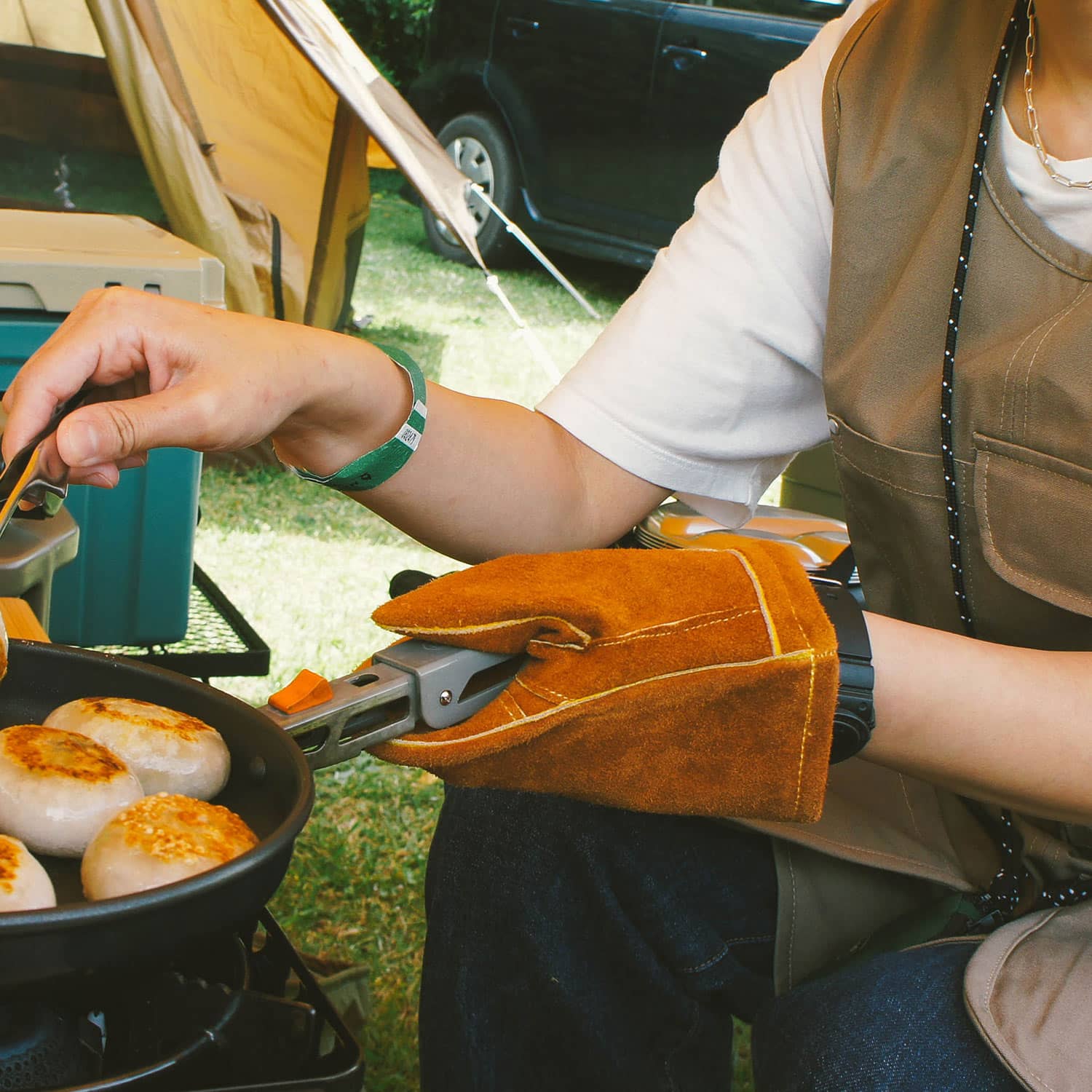 楽天市場】Leather mittens レザーミトン (S) 鍋つかみ 両手セット