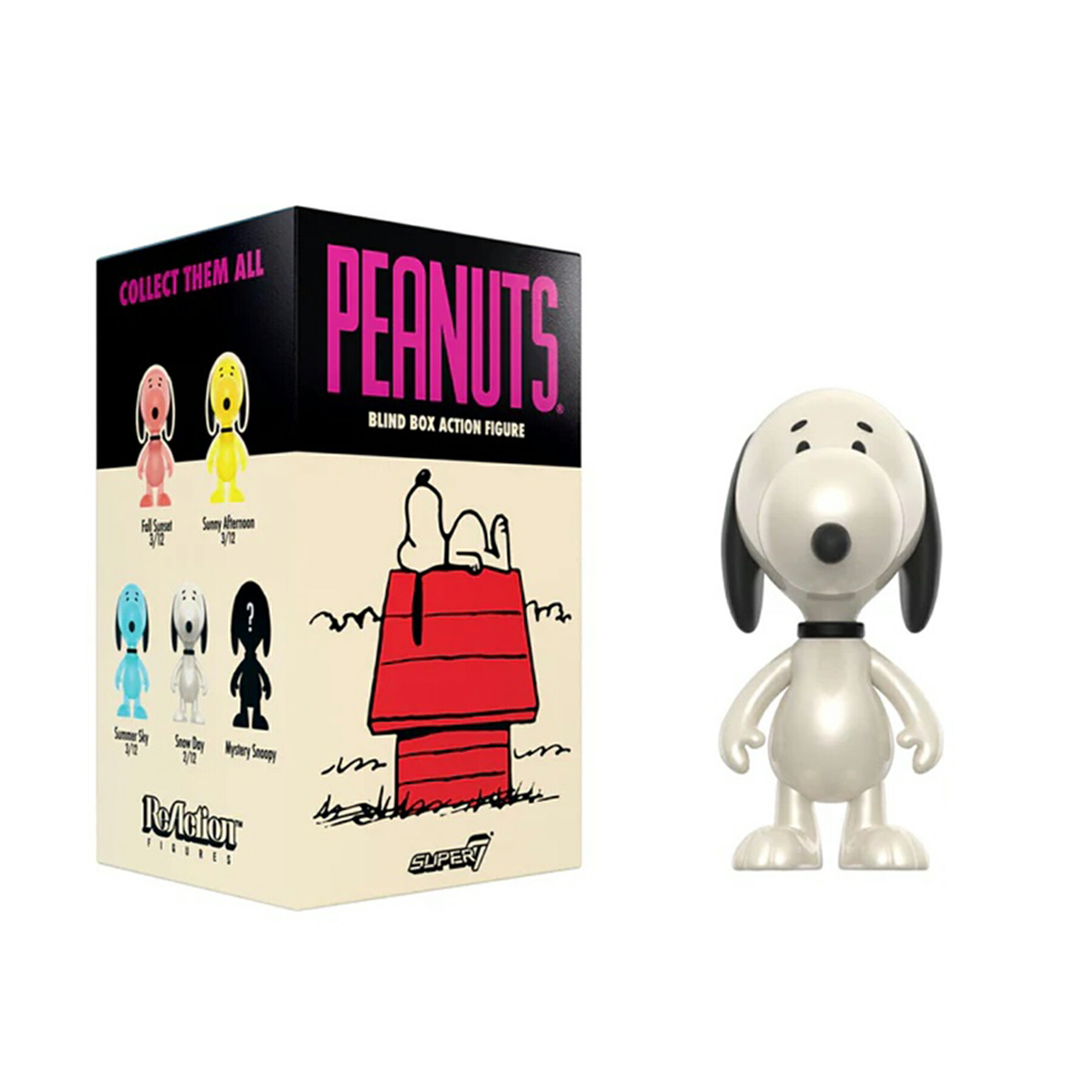 楽天市場】Super7 Peanuts Blind Box Wave 5 More Snoopies - Blind