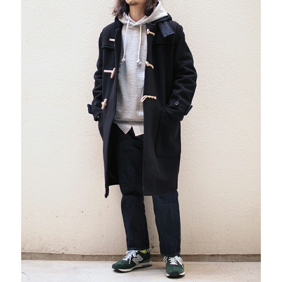 楽天市場】GLOVERALL (グローバーオール) MONTY ダッフルコート BLACK