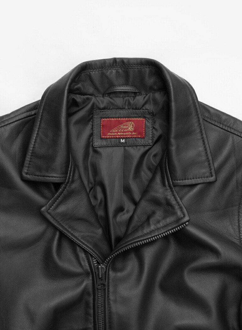 楽天市場】【本革 羊革】Indian Motocycle ライダースジャケット