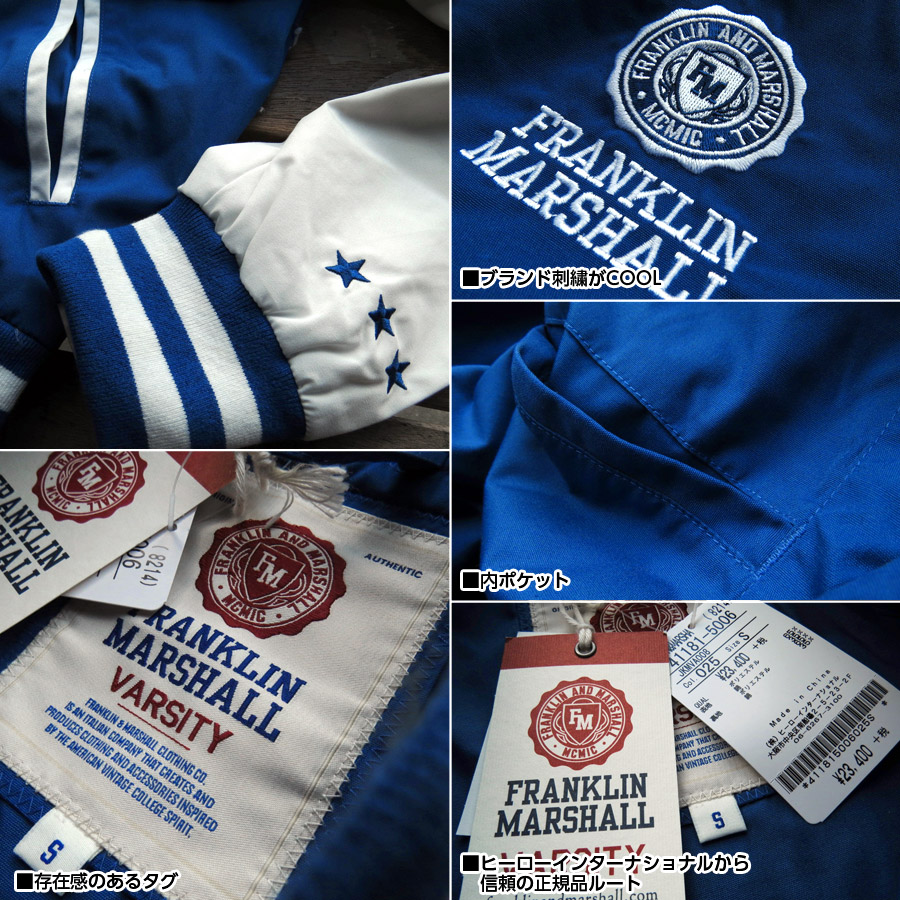 楽天市場】【ラスト1SALE対象】フランクリンマーシャル FRANKLIN