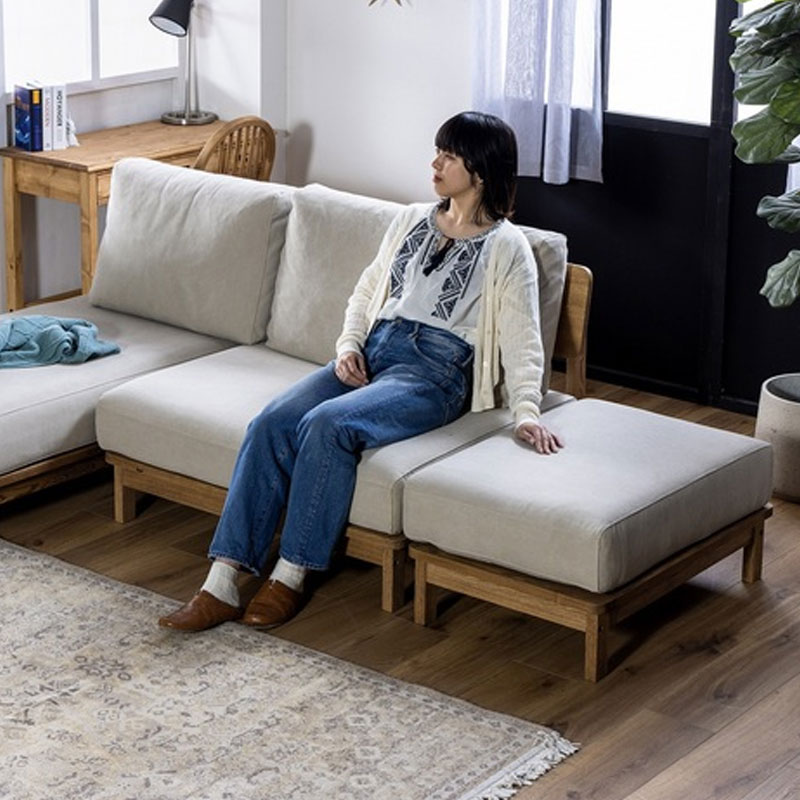 楽天市場】(正規品)オットマン ソファスツール スツール 足置き 1p