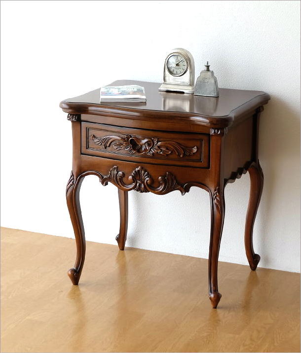 楽天市場】サイドチェスト サイドテーブル アンティーク おしゃれ 猫脚