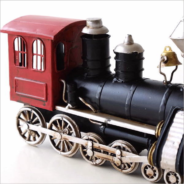 楽天市場】置物 オブジェ SL おもちゃ アンティーク調 おしゃれ レトロ