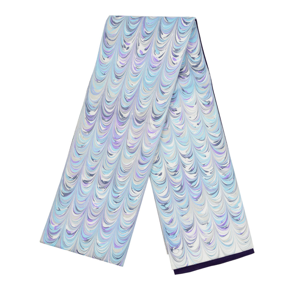 楽天市場】浴衣 半幅帯 半巾帯 加花 KAHANA 細帯 墨流し パープル