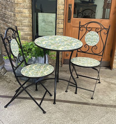 楽天市場】ガーデンテーブル＆ガーデンチェア（2脚）セット：バード