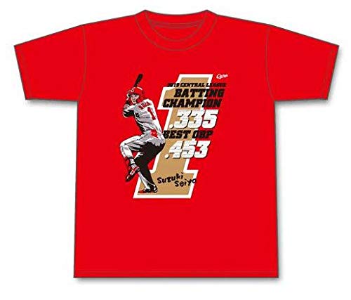楽天市場】広島東洋カープ 鈴木誠也 2019 タイトル記念Tシャツ (二冠