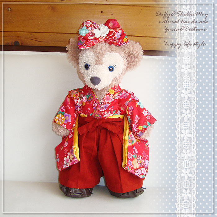 楽天市場】ダッフィー コスチューム グッズ シェリーメイ はかまセット