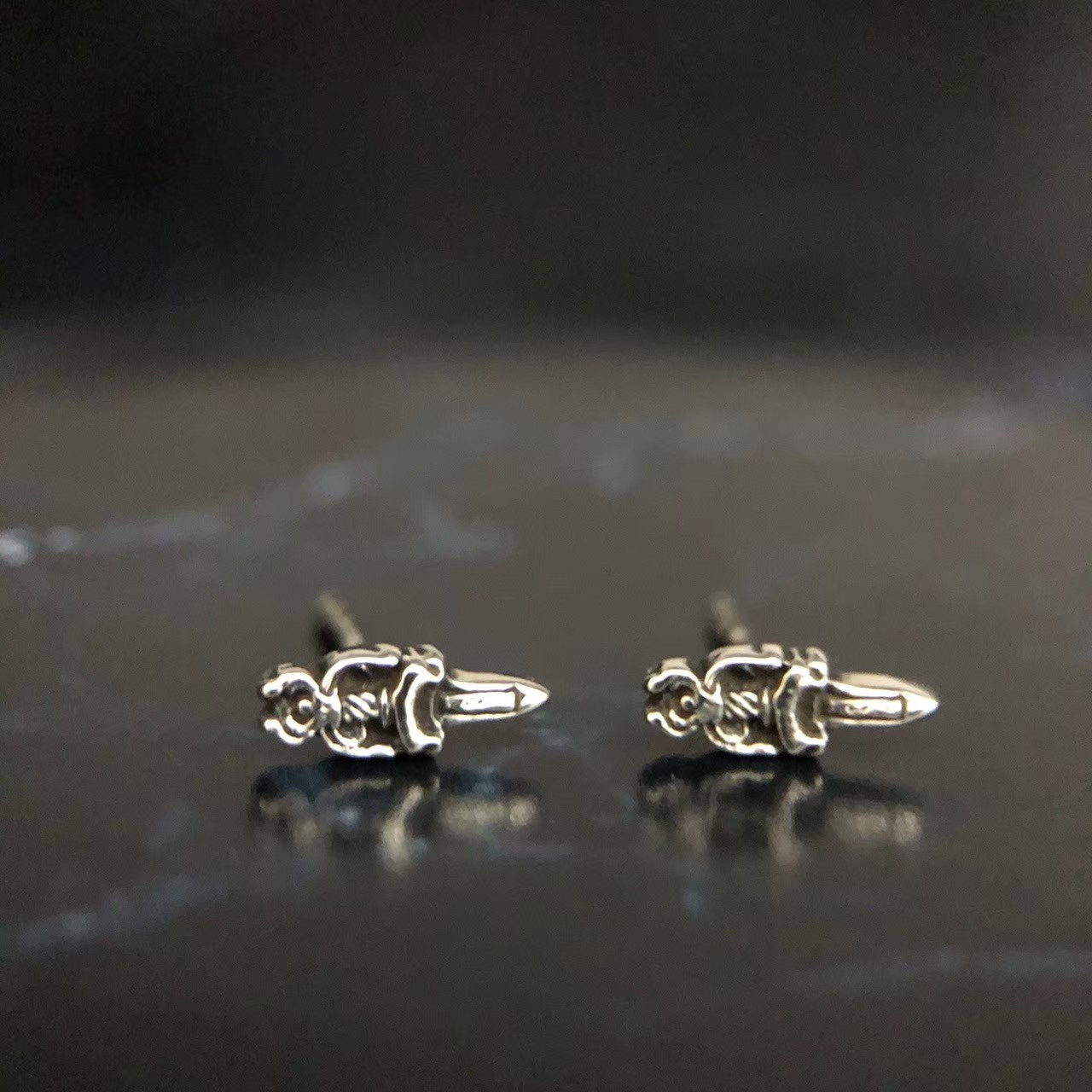 楽天市場】クロムハーツ ダガー（ピアス｜メンズジュエリー