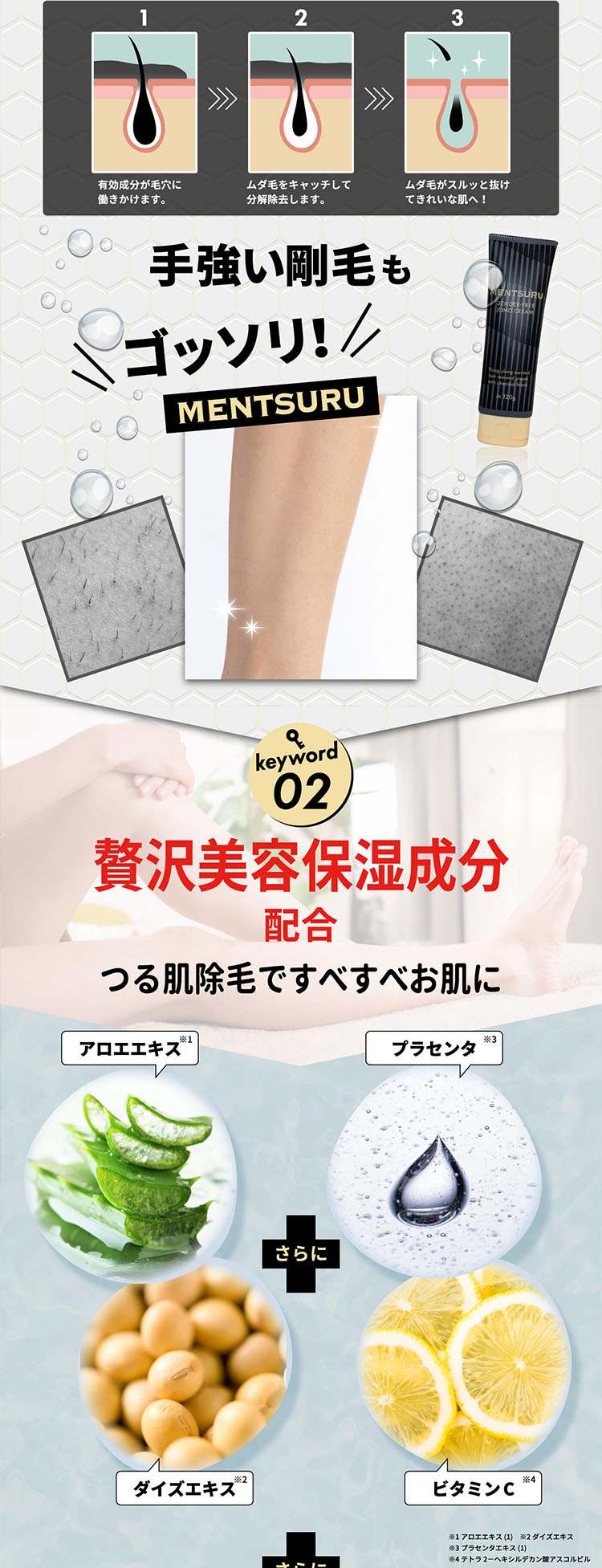 楽天市場】除毛クリーム メンズ 全身 Vライン 黒い除毛クリーム 医薬部