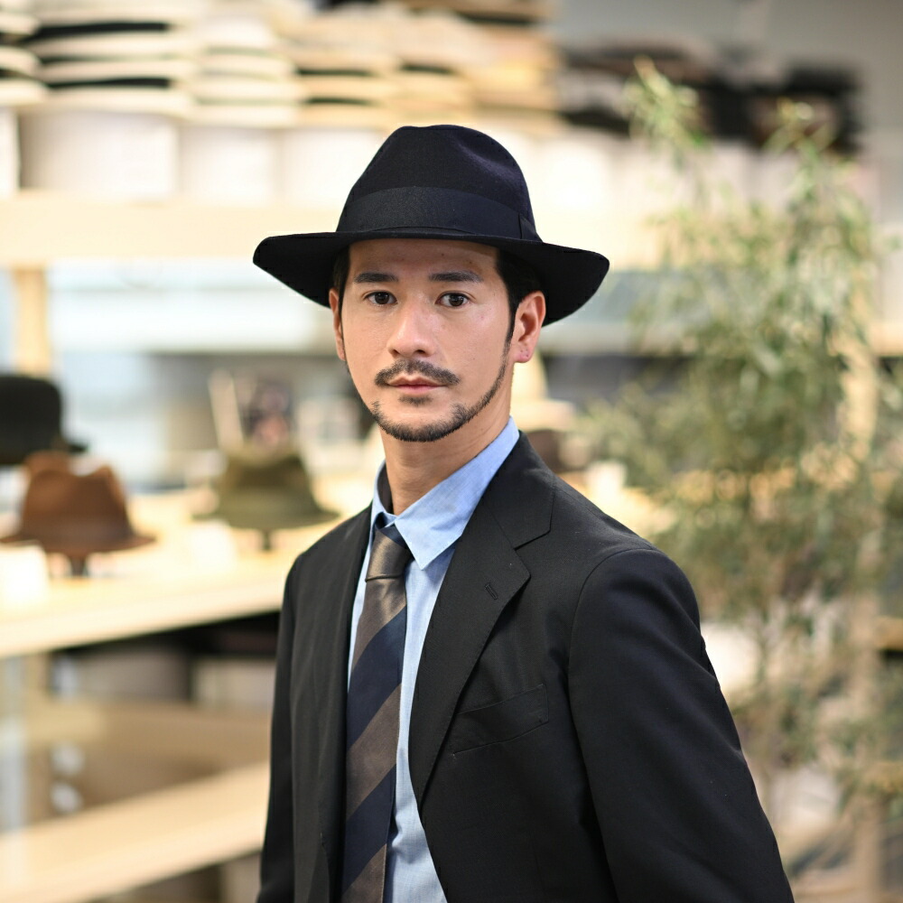 楽天市場】BIGALLI 中折れハット フェルトハット 帽子 メンズ 秋 冬