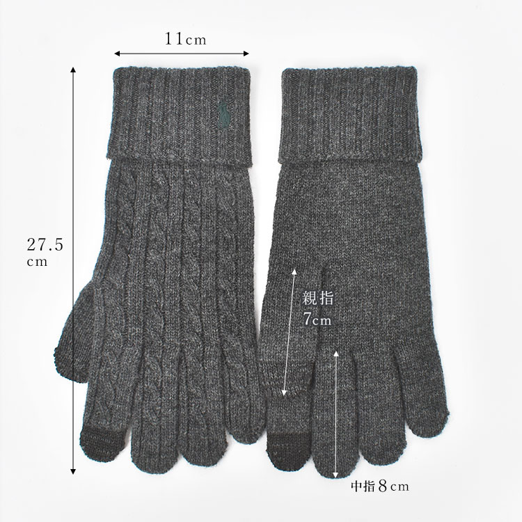 楽天市場】手袋 POLO RALPH LAUREN ポロ ラルフローレン ニット