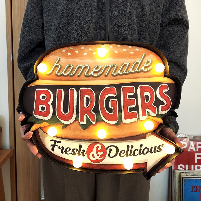 楽天市場】【スーパーSALE対象】電飾看板 アメリカン クラシック LED