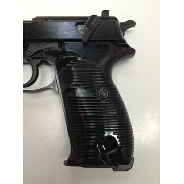 楽天市場】マルゼン ワルサー P38 (ac40.s) ブラックメタル（ガス