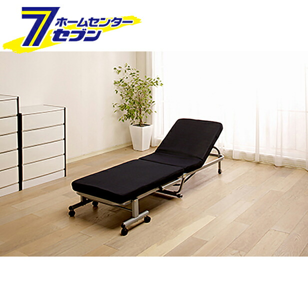 楽天市場】ミニ折りたたみ ベッド ネイビー OTB-MN セミシングルベッド