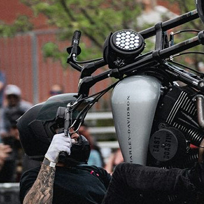 楽天市場】ハーレー PROシリーズ・モジュラープルバックライザー 8