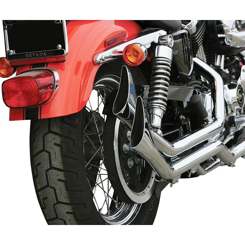 楽天市場】【パウコ】 Upsweep フィッシュテールマフラー クローム