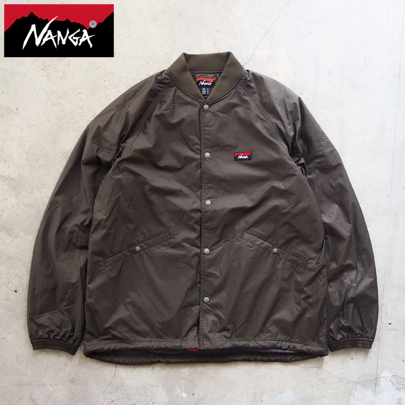 楽天市場】NANGA ナンガ コーチ ジャケット RIB COLLAR COACH JACKET