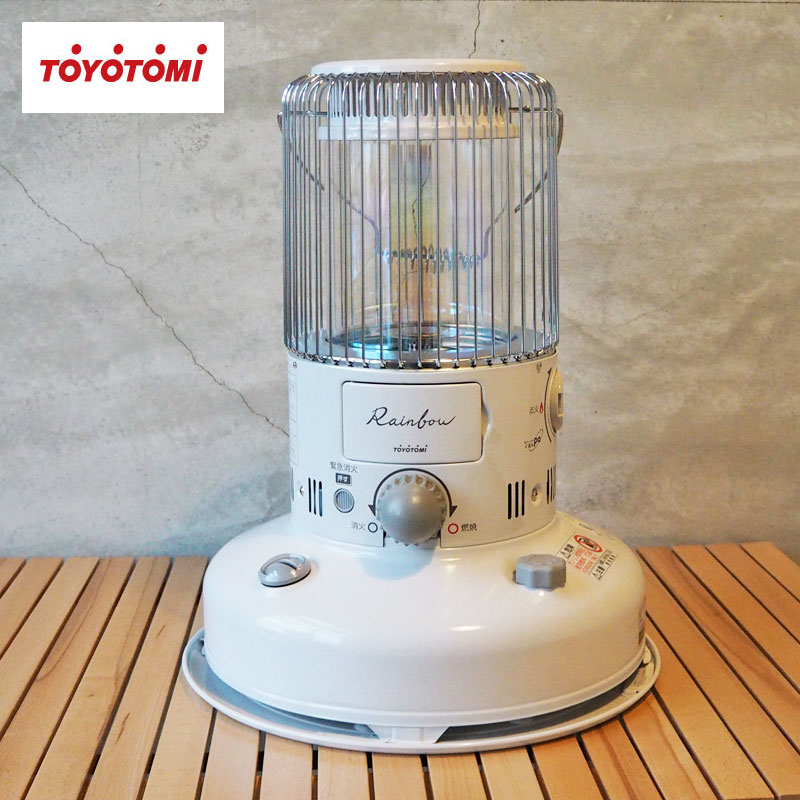 楽天市場】トヨトミ 対流形ストーブ レインボー RB-G250 石油ストーブ